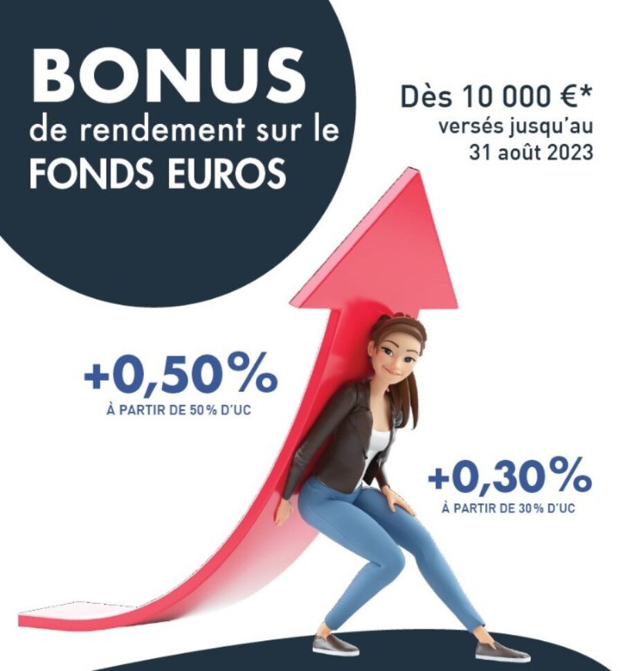 Bonus de rendement sur le Fonds euros